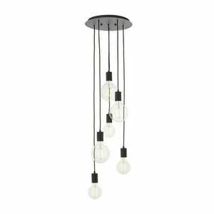 Lampa wisząca Studio Endon czarna stal 6xE27 34 cm 81535 small 0