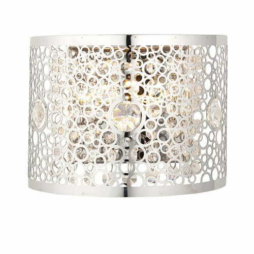 Sprawdź Kinkiet Endon Fayola chrom kryształ G9 LED dimmable 20,2 cm