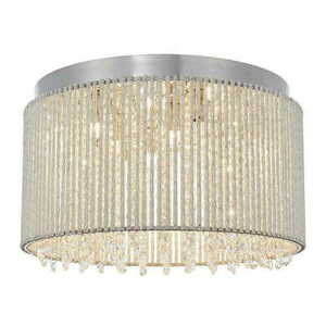 Lampa sufitowa Endon Galina chrom kryształ 10xG9 41 cm small 6