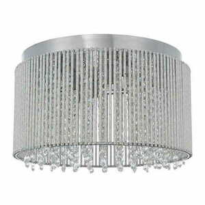 Lampa sufitowa Endon Galina chrom kryształ 10xG9 41 cm small 7