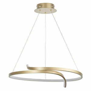 Lampa wisząca LED Endon Rafe złota biała 57 cm 36,5W 3000K trzy źródła światła small 3
