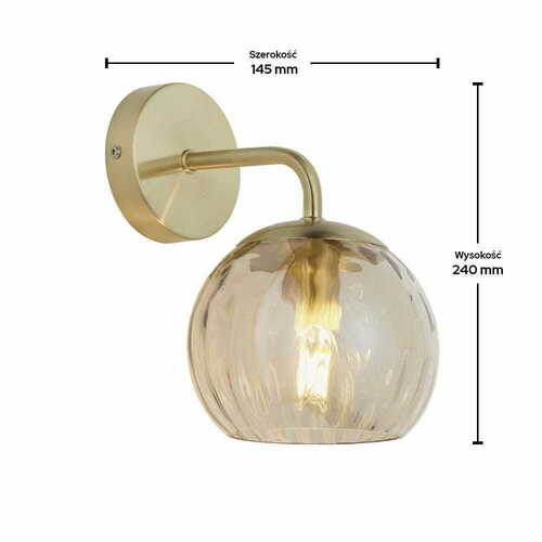 Sprawdź Lampa ścienna Dimple 91970 Endon