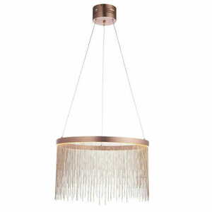Lampa wisząca Endon Zelma miedziana LED 45 cm 20W 2800K small 6