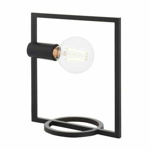 Sprawdź Lampa stojąca Endon Shape Rectangle czarna stal E27