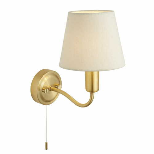 Sprawdź Kinkiet Endon Conway mosiężny beżowy IP44 G9 24 cm