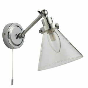 Kinkiet Endon Faraday chrom szkło IP44 G9 LED 3W 93853 small 5
