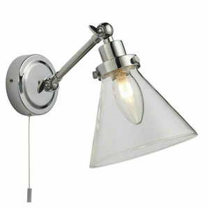 Kinkiet Endon Faraday chrom szkło IP44 G9 LED 3W 93853 small 0