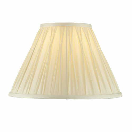 Sprawdź Klosz Chatsworth Endon beżowy tkanina 19,5 cm 94352