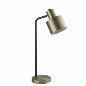 Lampa stojąca Endon Mayfield mosiężno-czarna stal E27 58,5 cm 95464 small 6
