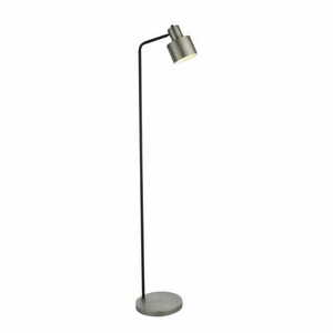 Lampa podłogowa Endon Mayfield srebrna czarna stal 148 cm 95471 small 0