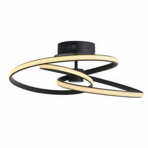 Plafon LED Endon Dune 97633 czarny 53,5 cm 42W 3000K ściemnialny small 6