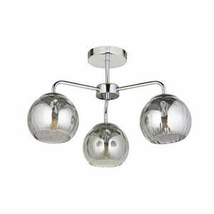 Lampa sufitowa Endon Dimple chrom dymiona 3xE14 LED 52 cm 97971 small 7