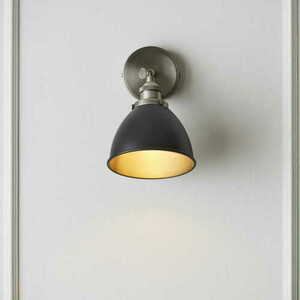 Lampa sufitowa Franklin Endon czarna stal E14 LED 1-punktowa 98560 small 3