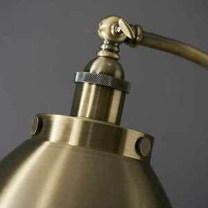 Lampa podłogowa Endon Franklin mosiężna stalowa E27 160 cm 98748 small 4
