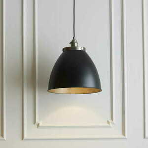 Lampa wisząca Endon Franklin czarna stal E27 33,5 cm 98749 small 1