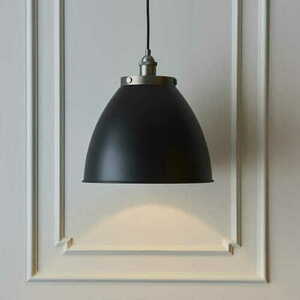Lampa wisząca Endon Franklin czarna stal E27 33,5 cm 98749 small 4