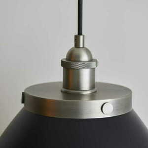 Lampa wisząca Endon Franklin czarna stal E27 33,5 cm 98749 small 6