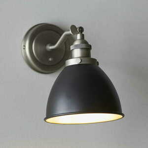 Kinkiet Endon Franklin czarny srebrny stal E14 LED 98751 small 1
