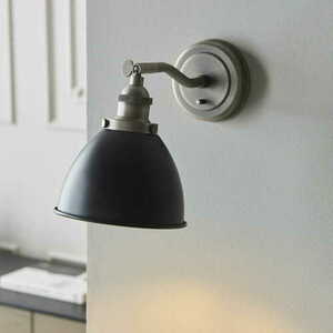 Kinkiet Endon Franklin czarny srebrny stal E14 LED 98751 small 5