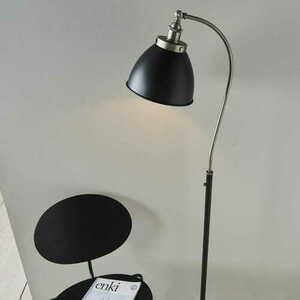 Lampa podłogowa Endon Franklin czarna stal E27 160 cm small 4