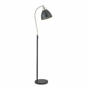 Lampa podłogowa Endon Franklin czarna stal E27 160 cm small 7