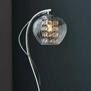 Lampa stołowa Endon Mesmer chrom stal szklana 3W G9 99572 small 5