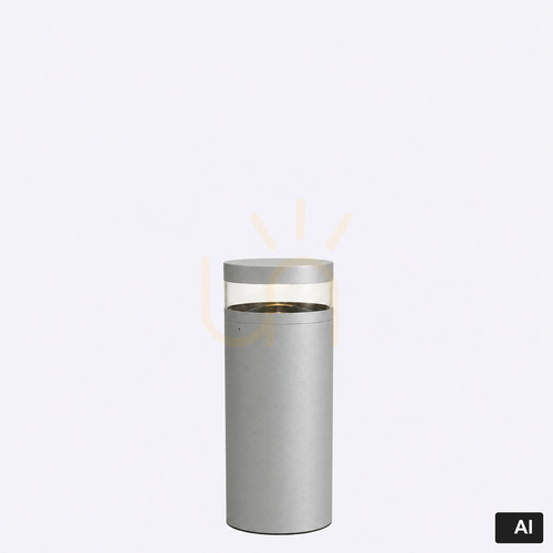 Sprawdź Słupek ogrodowy LED NORLYS Stavanger 5064AL aluminium RAL 9006 50 cm 3000 K DALI2