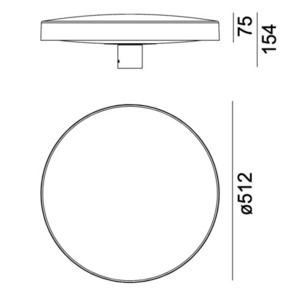 Głowica do latarni ogrodowej BORG 6154GR Grafitowy RAL-7016 - NORLYS small 1