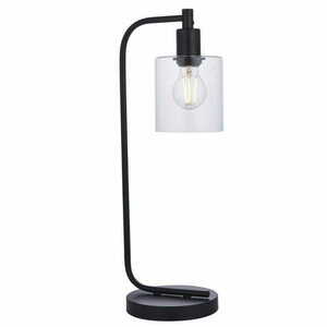 Lampa stojąca Endon Toledo czarna stalowa 54 cm E27 LED small 0