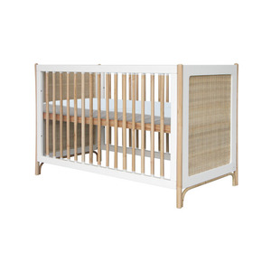 Oceania Rattan Evolutive Bed 60 x 120 - Neige small 8