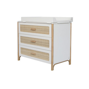 Oceania Rattan Cannes Chest of drawer - Neige small 4
