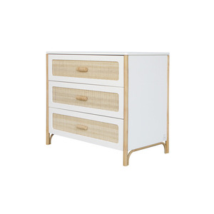 Oceania Rattan Cannes Chest of drawer - Neige small 0