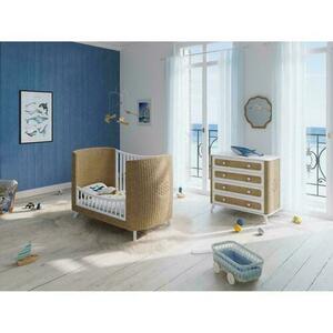 Coquillage Evolutive bed side 120 - Neige small 2