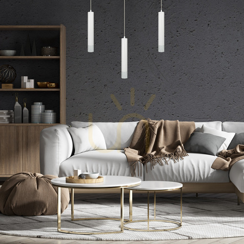 Sprawdź Lampa wisząca Milagro TUBI ML8878 biała 1x GU10, 40–90 cm