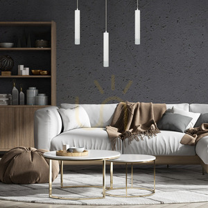 Lampa wisząca Milagro TUBI ML8878 biała 1x GU10, 40–90 cm small 4