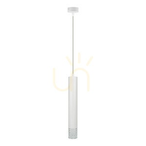 Lampa wisząca Milagro TUBI ML8878 biała 1x GU10, 40–90 cm small 0