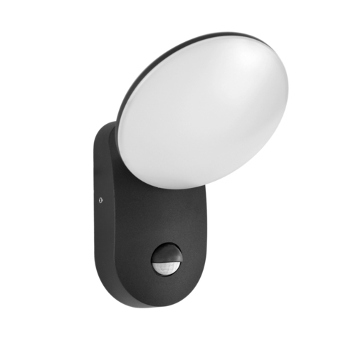 Sprawdź Kinkiet zewnętrzny Italux Monti LED czarny IP54 7W 3000K OWL-6214-S-3K