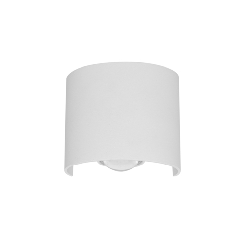 Sprawdź Kinkiet Zewnętrzny Italux LED Biały 2-punktowy OWL-6650-1-WH-3K