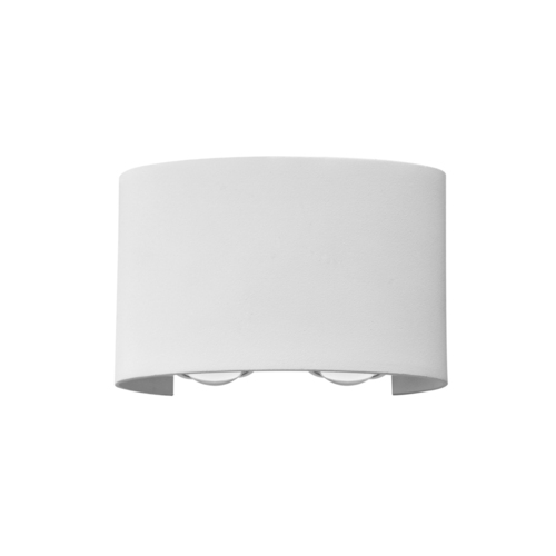Sprawdź Kinkiet Zewnętrzny Italux Ortelo LED Biały 4-punktowy OWL-6650-2-WH-3K