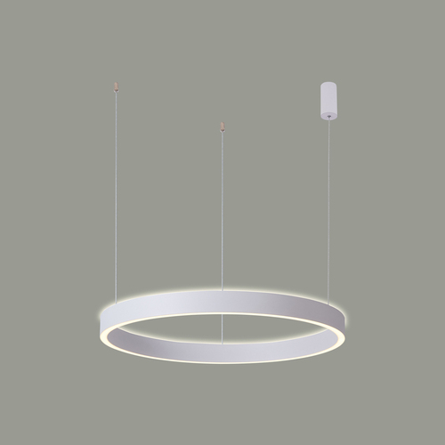 Sprawdź Lampa wisząca Italux Brasco LED biała 80 cm 2x LED 3000K/4000K dimmable