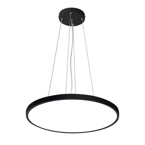 Sprawdź Plafon Italux LED czarny 40 cm 32W CCT 3800 lm PND-35263-400R-32W-BL