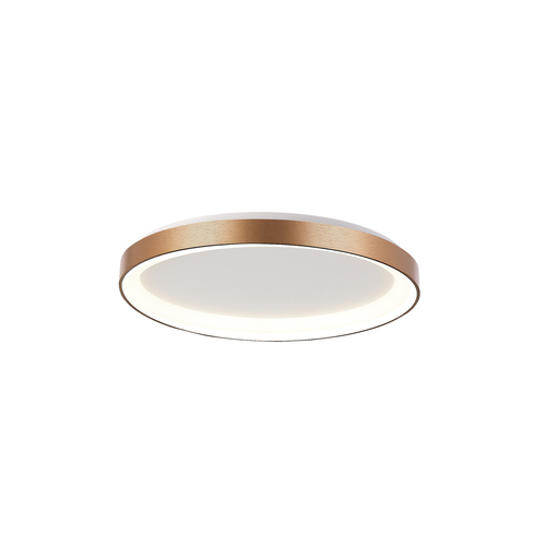 Sprawdź Plafon Italux Vico LED biały złoty 48 cm 38W 3000K/4000K PLF-53675-048RC-GD-3KS4K