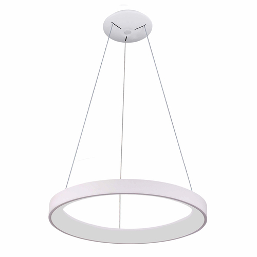 Sprawdź Lampa Wisząca Italux Vico LED Biała 78 cm 3000K/4000K Dimmable