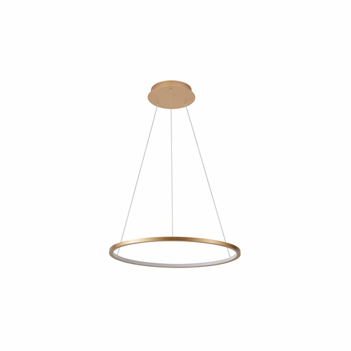 Sprawdź Lampa wisząca Italux Vinola LED biało-złota 40 cm PND-56135B-040RPC-GD-3KS4K