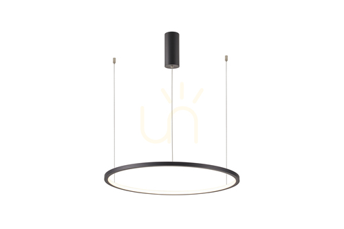 Sprawdź Lampa wisząca LED Italux Vinola czarna 60 cm, 3000K/4000K, ściemnialna PND-56135B-060RPP-BK-3KS4K-TRDIMM