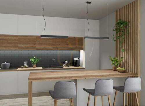 Sprawdź Lampa wisząca PINNE 200 czarna 3000K  - THORO
