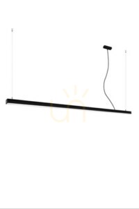 Lampa wisząca PINNE 200 czarna 3000K  - THORO small 2