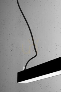 Lampa wisząca PINNE 200 czarna 4000K  - THORO small 6