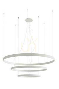 Żyrandol RIO 3 55/78/110 biały LED 4000K  - THORO small 0