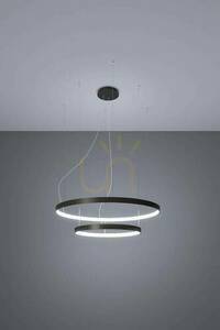 Żyrandol RIO 2 55/78 czarny LED 4000K  - THORO small 2